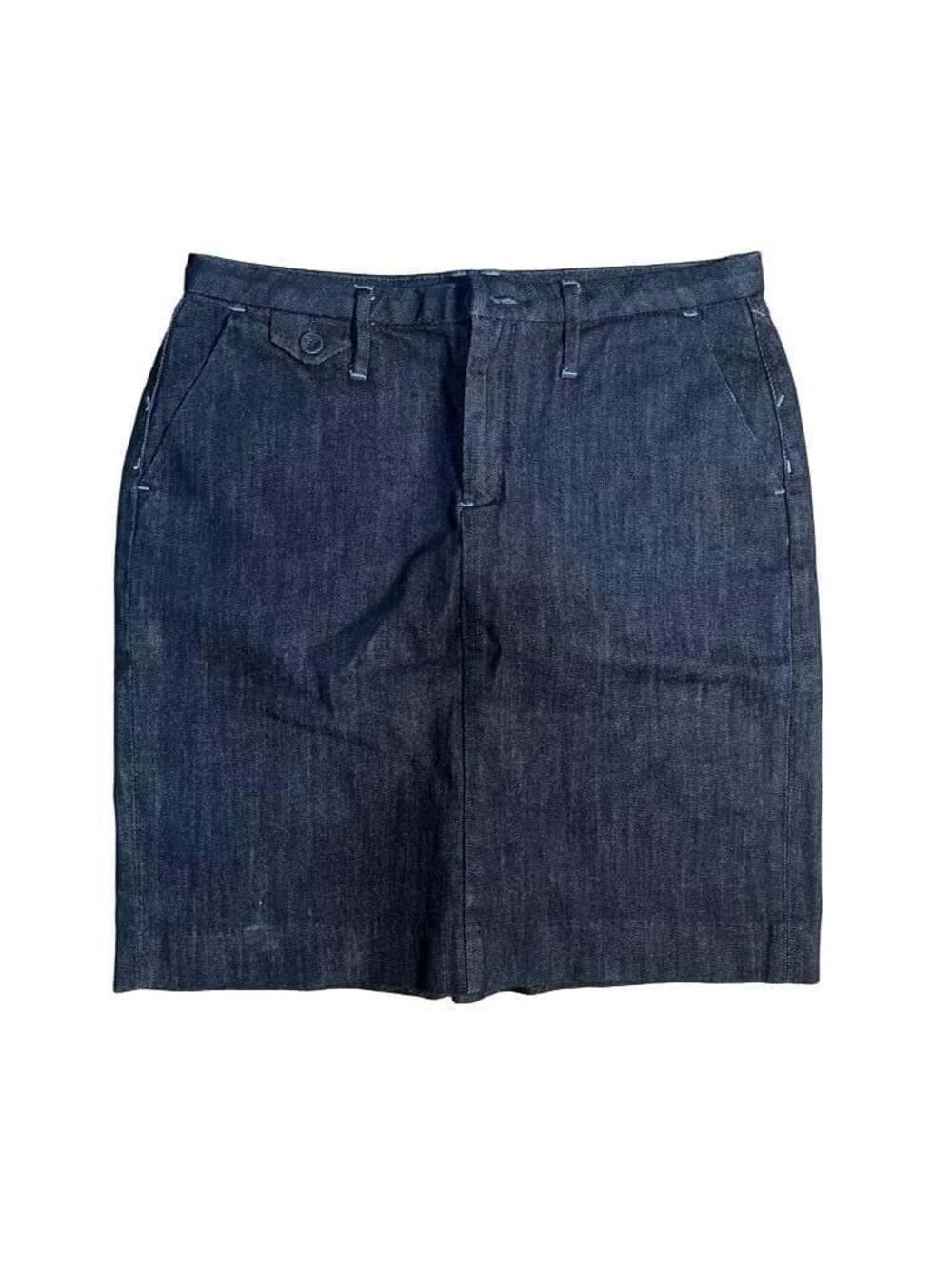 Banana Republic Dark Wash Denim Mini Skirt Size 4